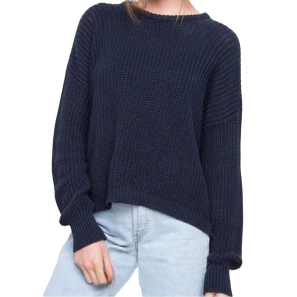 Brandy Melville 3 Piece Bundle Knit Sweater, 3 Button Long Sleeve Tee and Tank - Picture 2 of 12